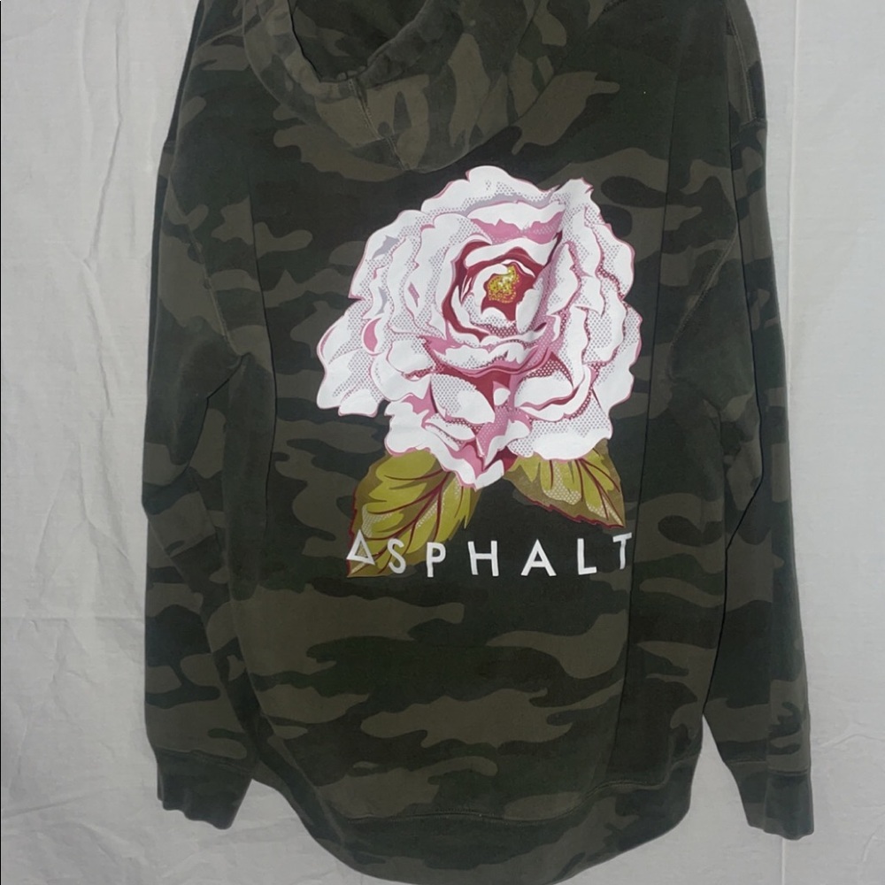 ASPHALT hoodie. Mens Large.